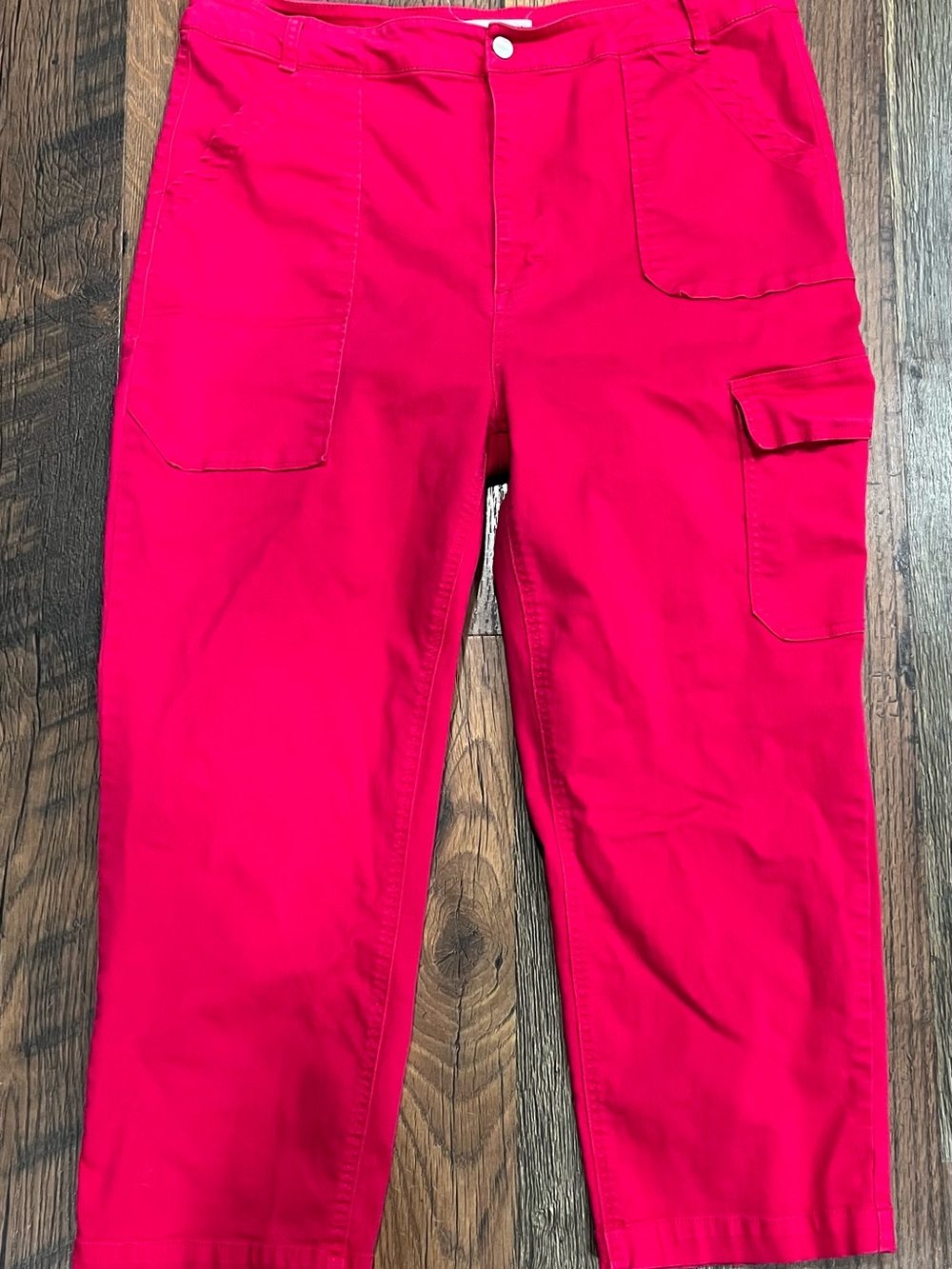 Risen Jeans Cargo Fuchsia Pink